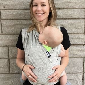 XOXO Buckle Wrap Baby Carrier - Reprieve Collection - Grayscale